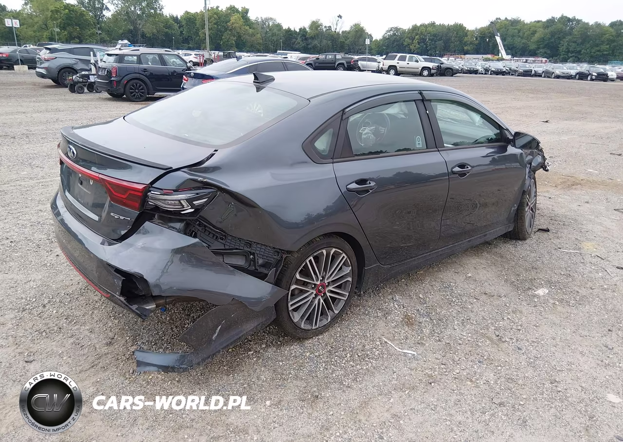 2020 Kia Forte Gt VIN:3KPF44AC7LE227096 - 4