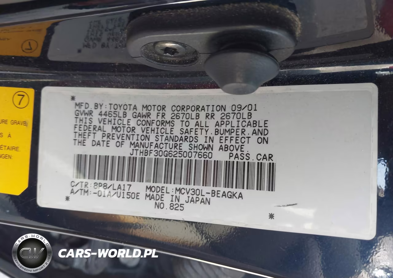 2002 Lexus Es 300 VIN:JTHBF30G625007660 - 9