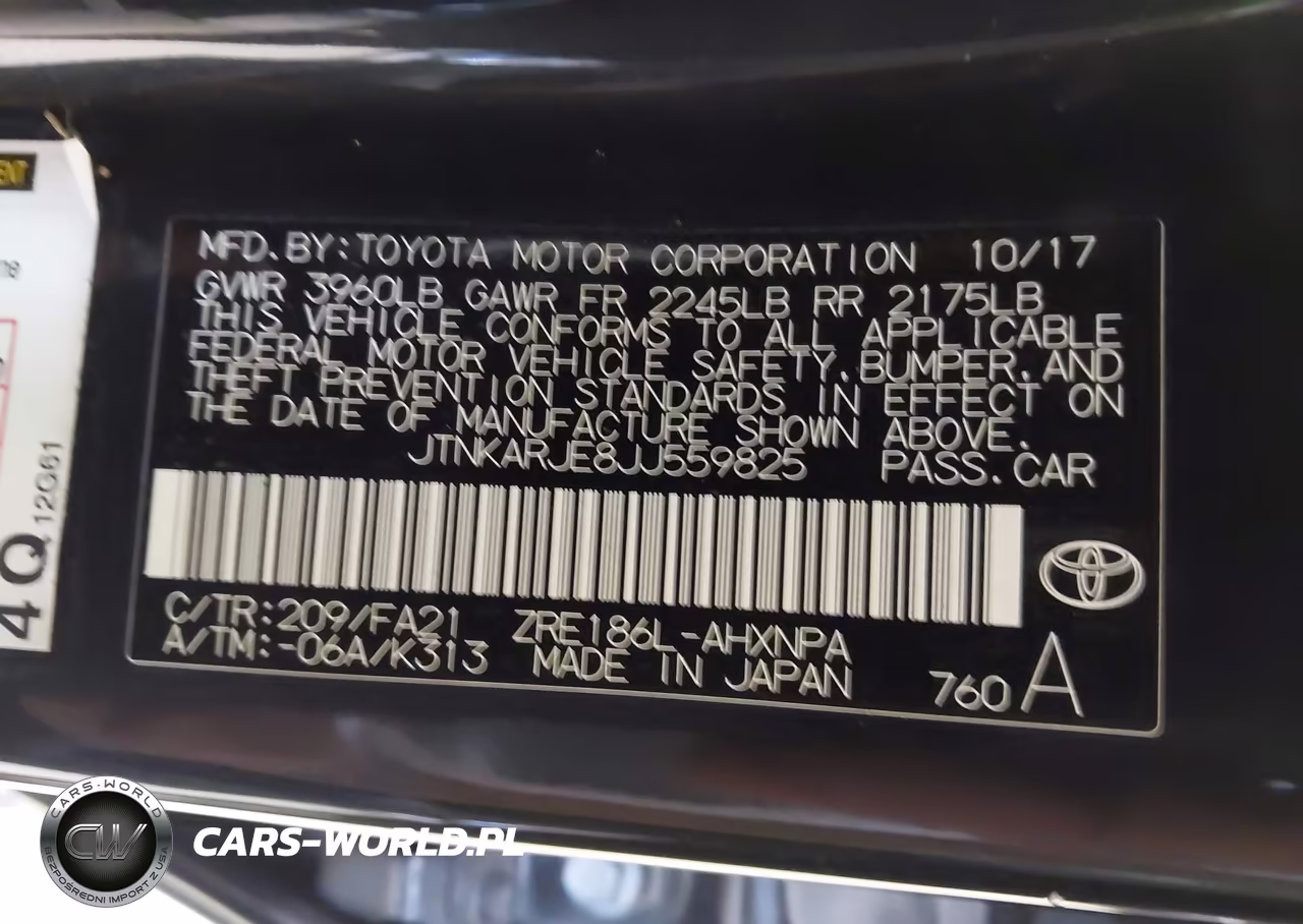 2018 Toyota Corolla Im VIN:JTNKARJE8JJ559825 - 9
