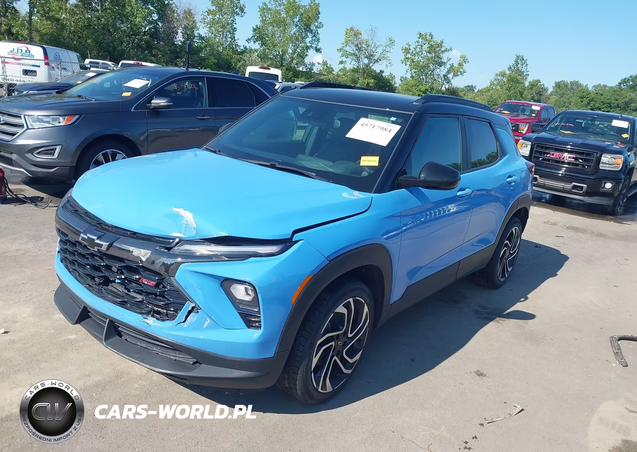 2024 Chevrolet Trailblazer Fwd Rs VIN:KL79MTSL1RB105262 - 2
