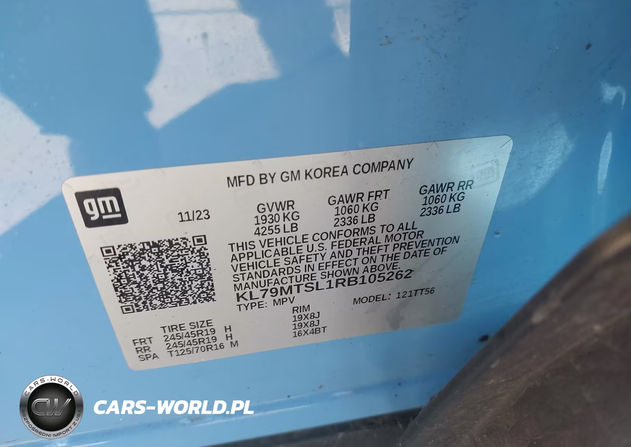 2024 Chevrolet Trailblazer Fwd Rs VIN:KL79MTSL1RB105262 - 9