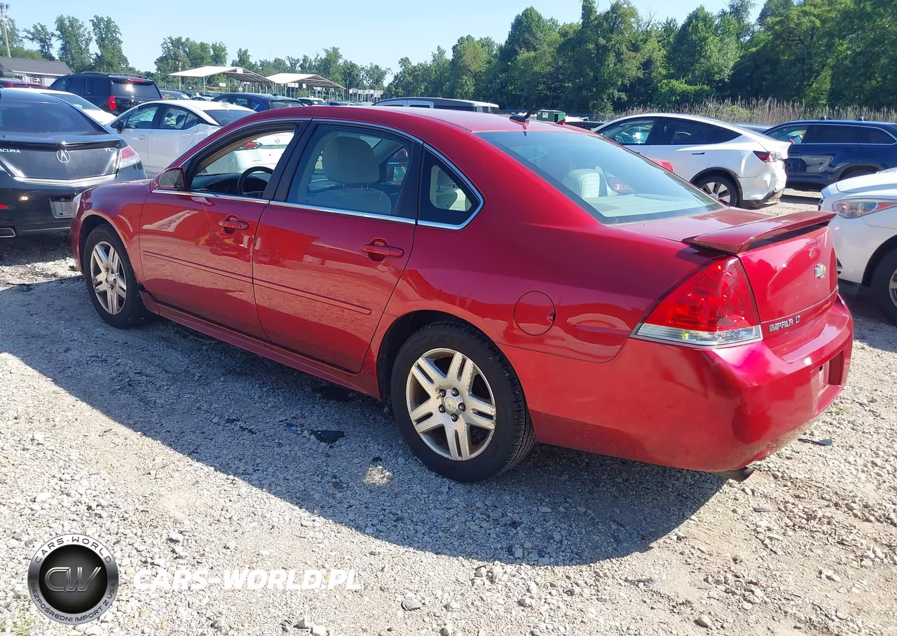 2012 Chevrolet Impala Lt VIN:2G1WB5E31C1261692 - 3