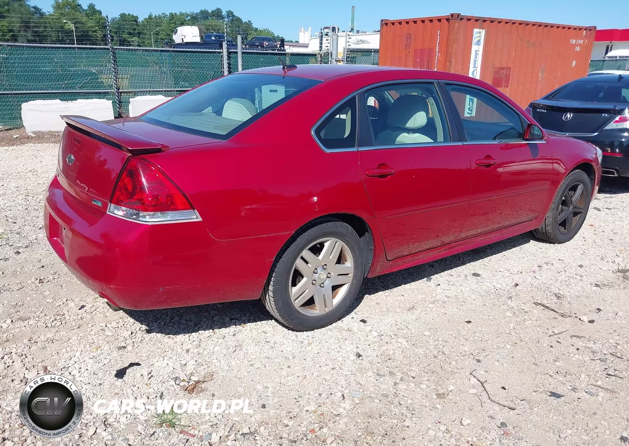 2012 Chevrolet Impala Lt VIN:2G1WB5E31C1261692 - 4