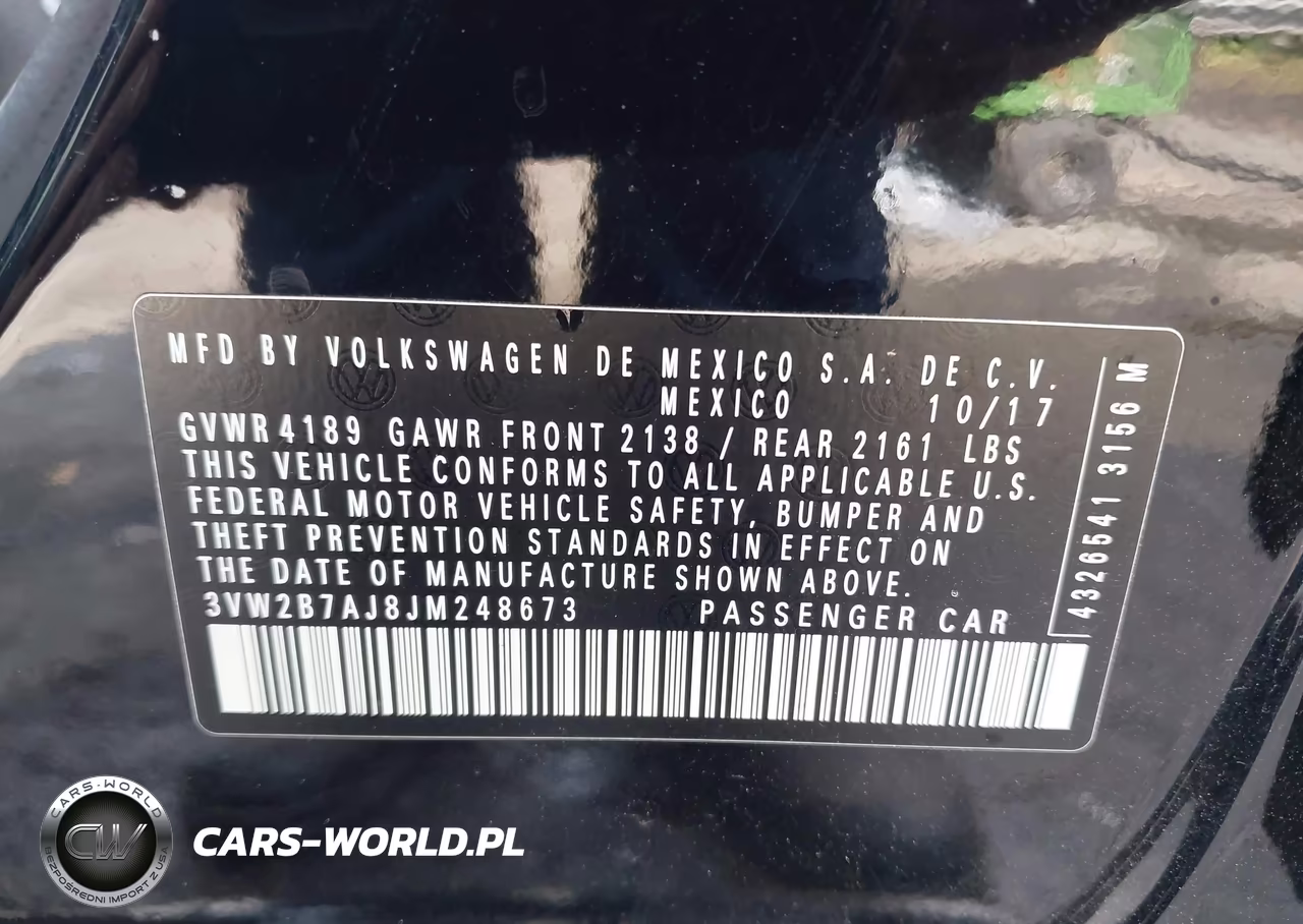 2018 Volkswagen Jetta 1.4T S VIN:3VW2B7AJ8JM248673 - 9