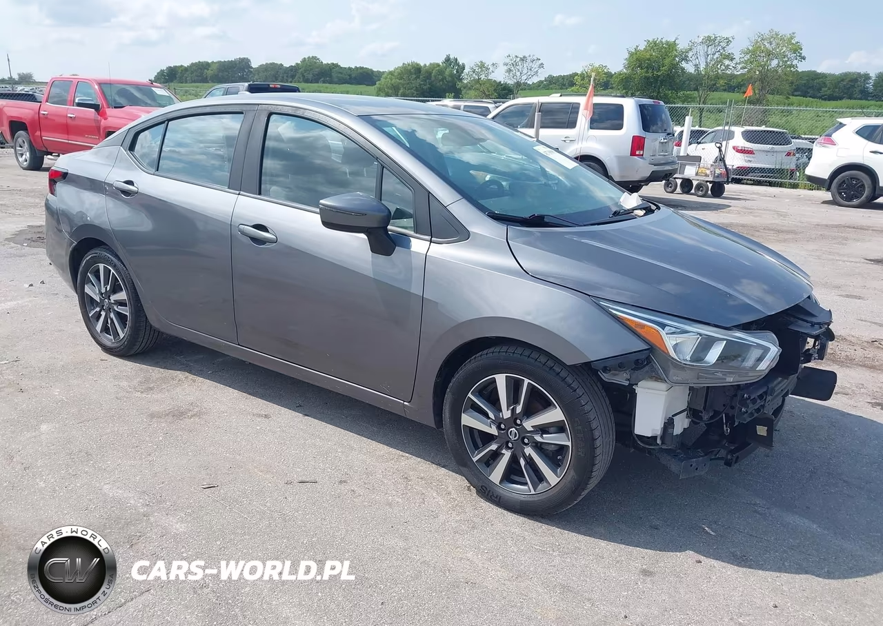 2021 Nissan Versa Sv Xtronic Cvt VIN:3N1CN8EV8ML826270 - 1