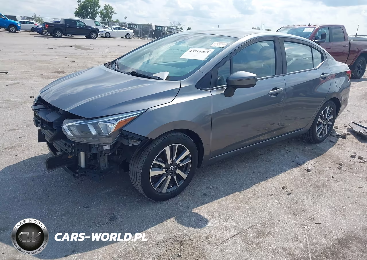 2021 Nissan Versa Sv Xtronic Cvt VIN:3N1CN8EV8ML826270 - 2