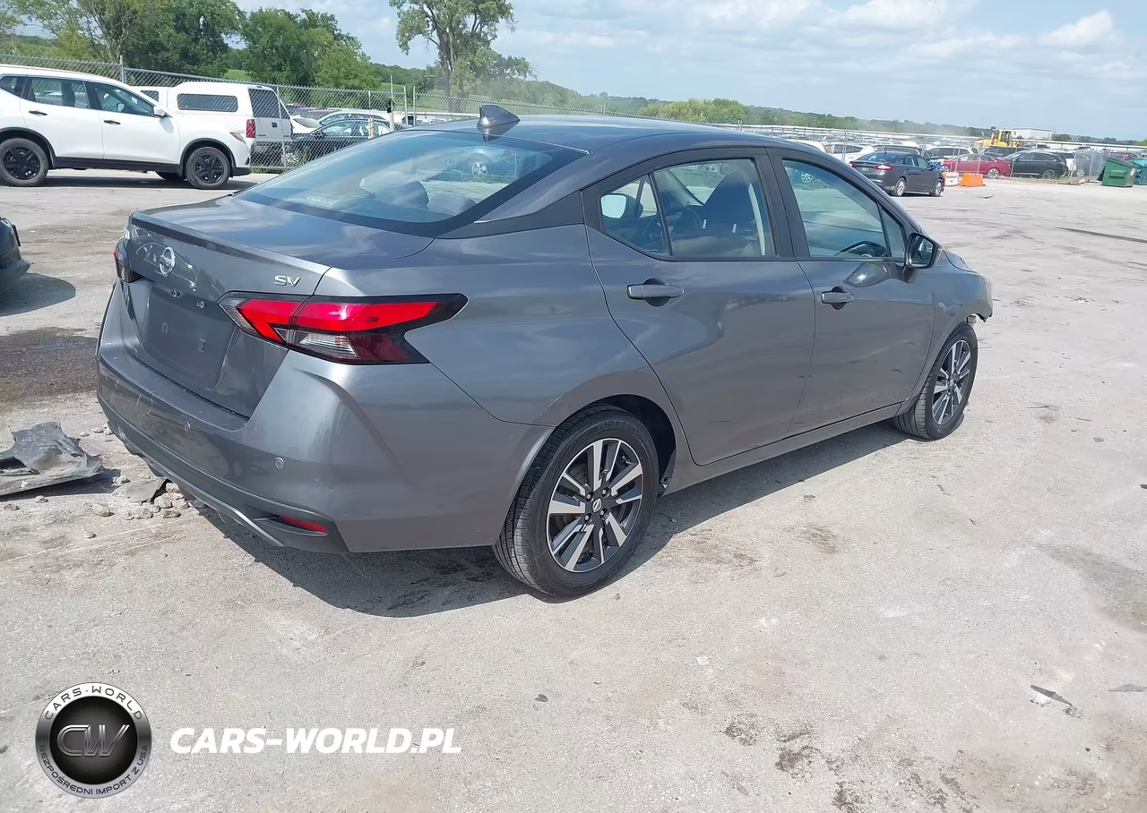 2021 Nissan Versa Sv Xtronic Cvt VIN:3N1CN8EV8ML826270 - 4