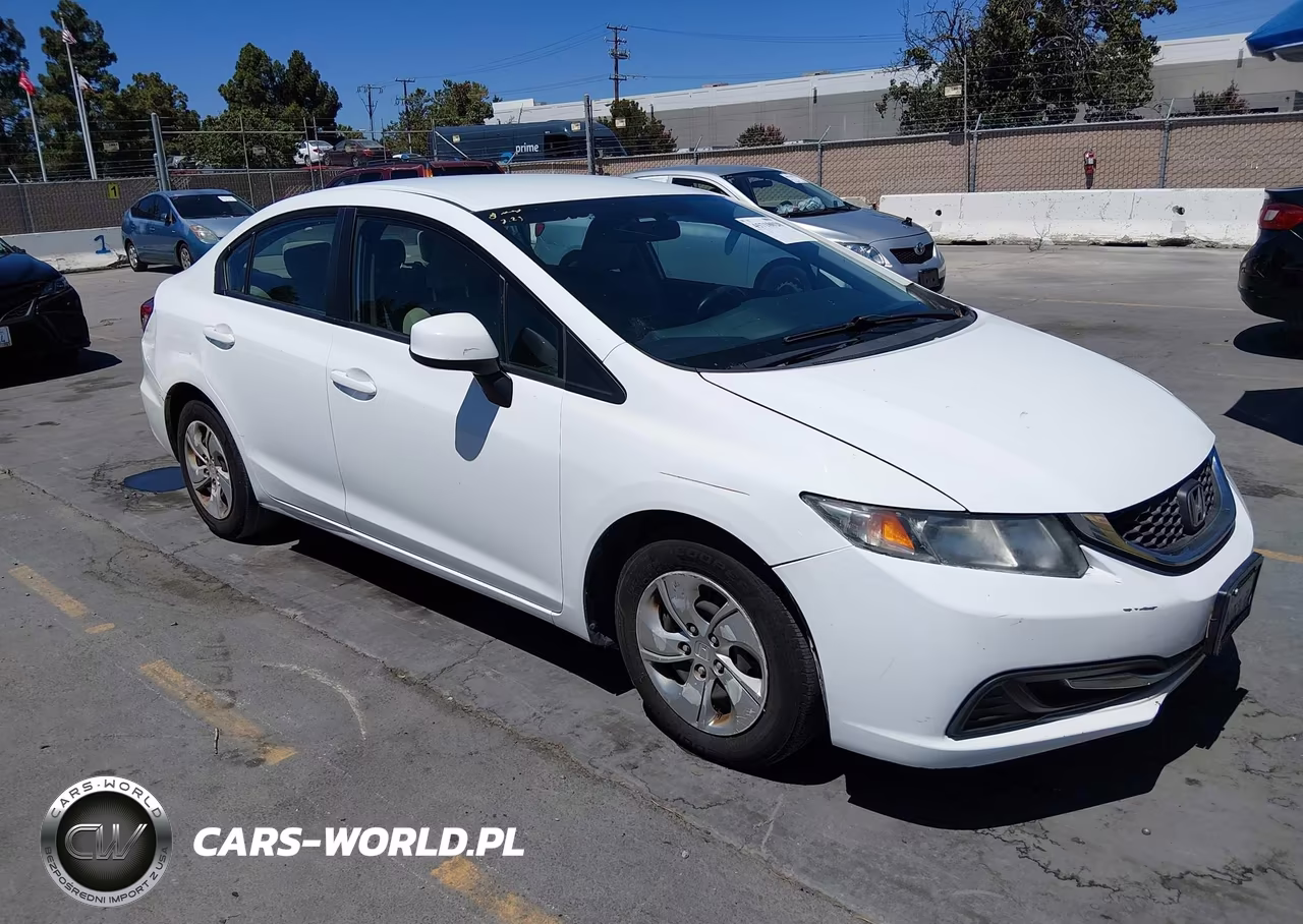 2013 Honda Civic Lx VIN:19XFB2F57DE232126 - 1