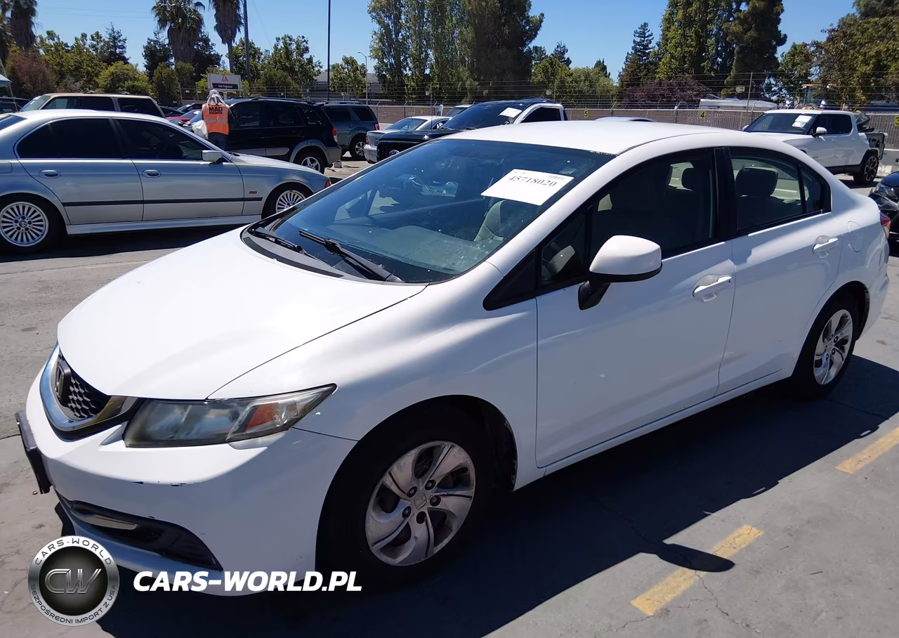 2013 Honda Civic Lx VIN:19XFB2F57DE232126 - 2