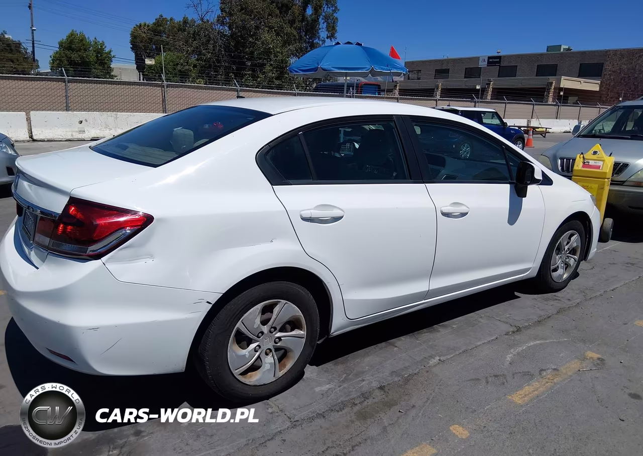 2013 Honda Civic Lx VIN:19XFB2F57DE232126 - 4