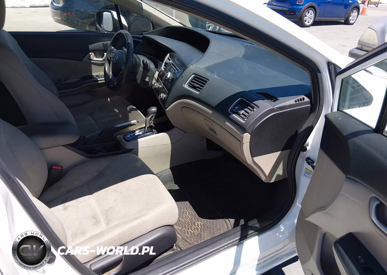 2013 Honda Civic Lx VIN:19XFB2F57DE232126 - 5