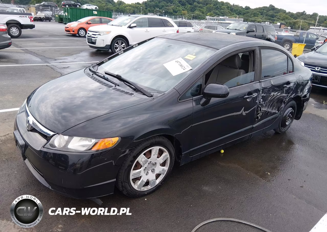 2008 Honda Civic Lx VIN:1HGFA16598L010912 - 2