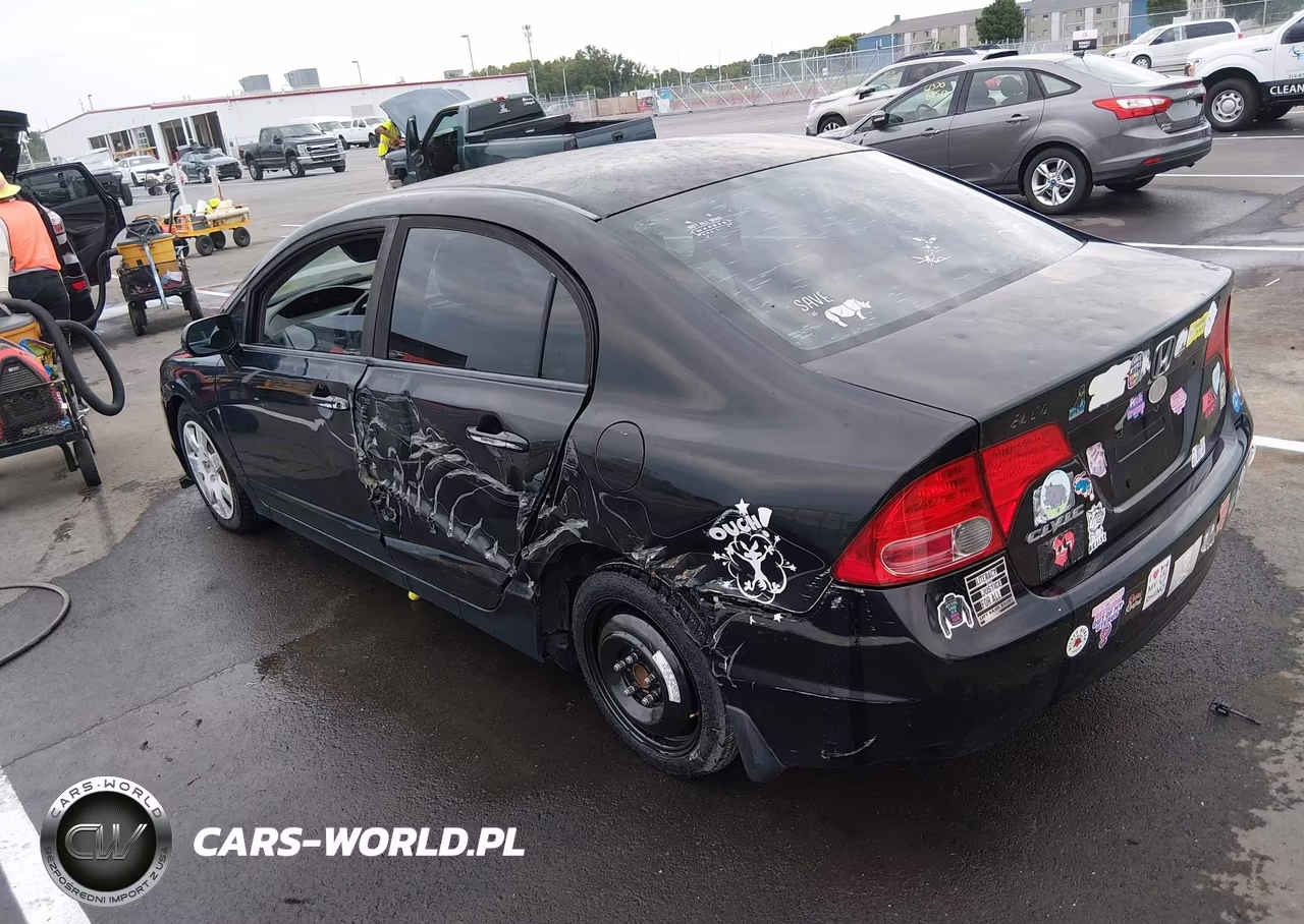 2008 Honda Civic Lx VIN:1HGFA16598L010912 - 3