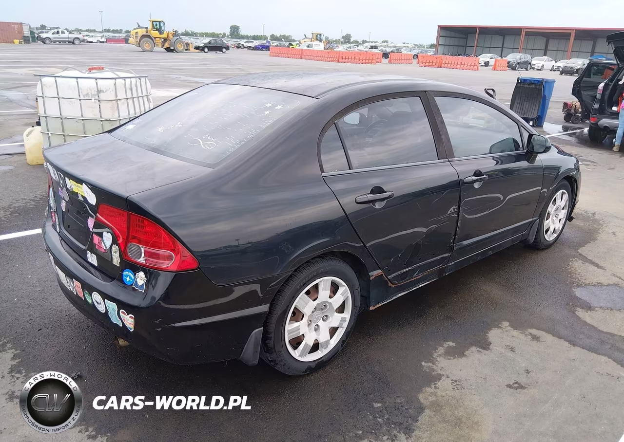 2008 Honda Civic Lx VIN:1HGFA16598L010912 - 4