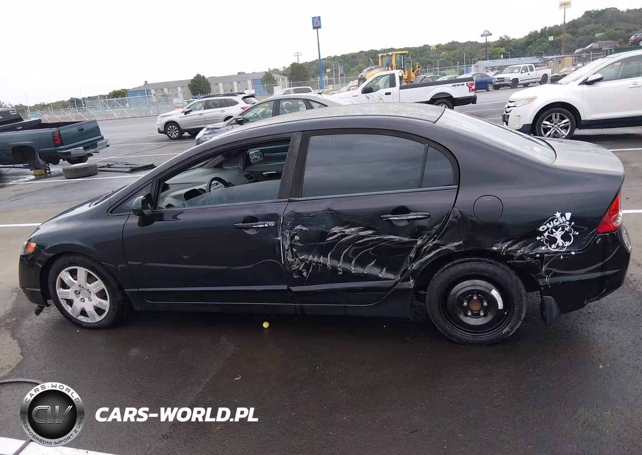 2008 Honda Civic Lx VIN:1HGFA16598L010912 - 6