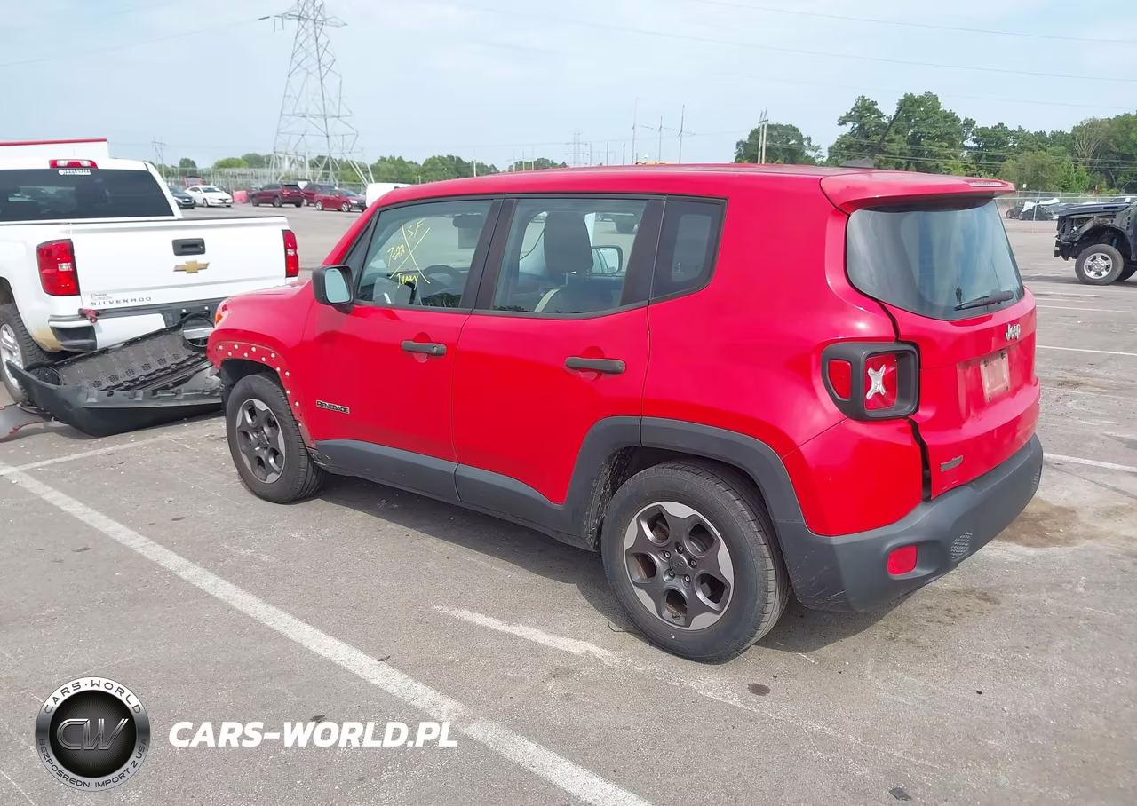 2015 Jeep Renegade Sport VIN:ZACCJAAH4FPC13413 - 3