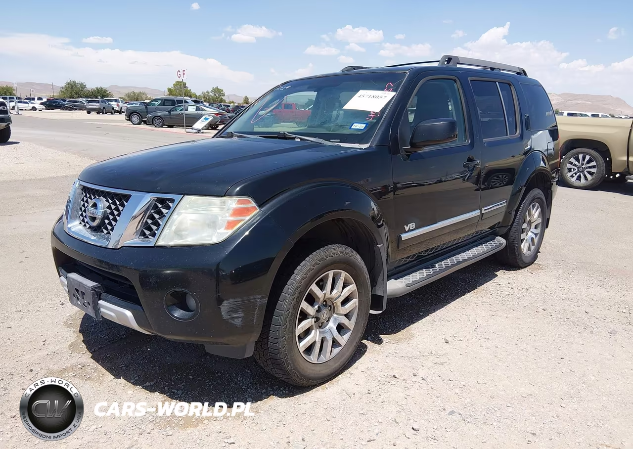 2008 Nissan Pathfinder Le V8 VIN:5N1BR18A78C632064 - 2