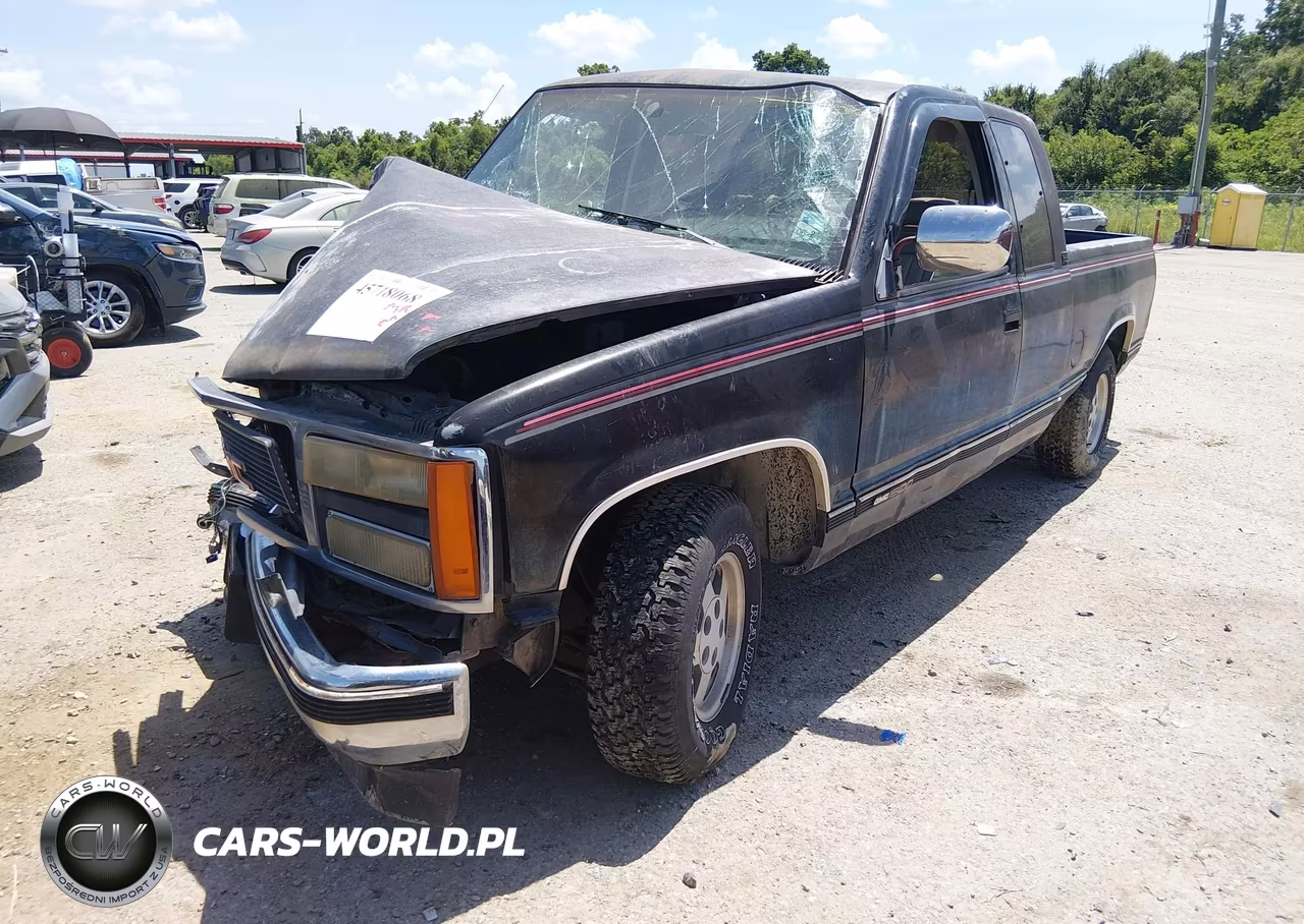 1993 GMC Sierra C1500 VIN:2GTEC19K7P1534697 - 2