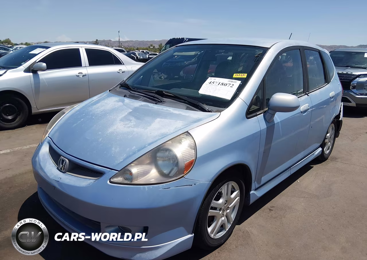 2008 Honda Fit Sport VIN:JHMGD386X8S014337 - 2