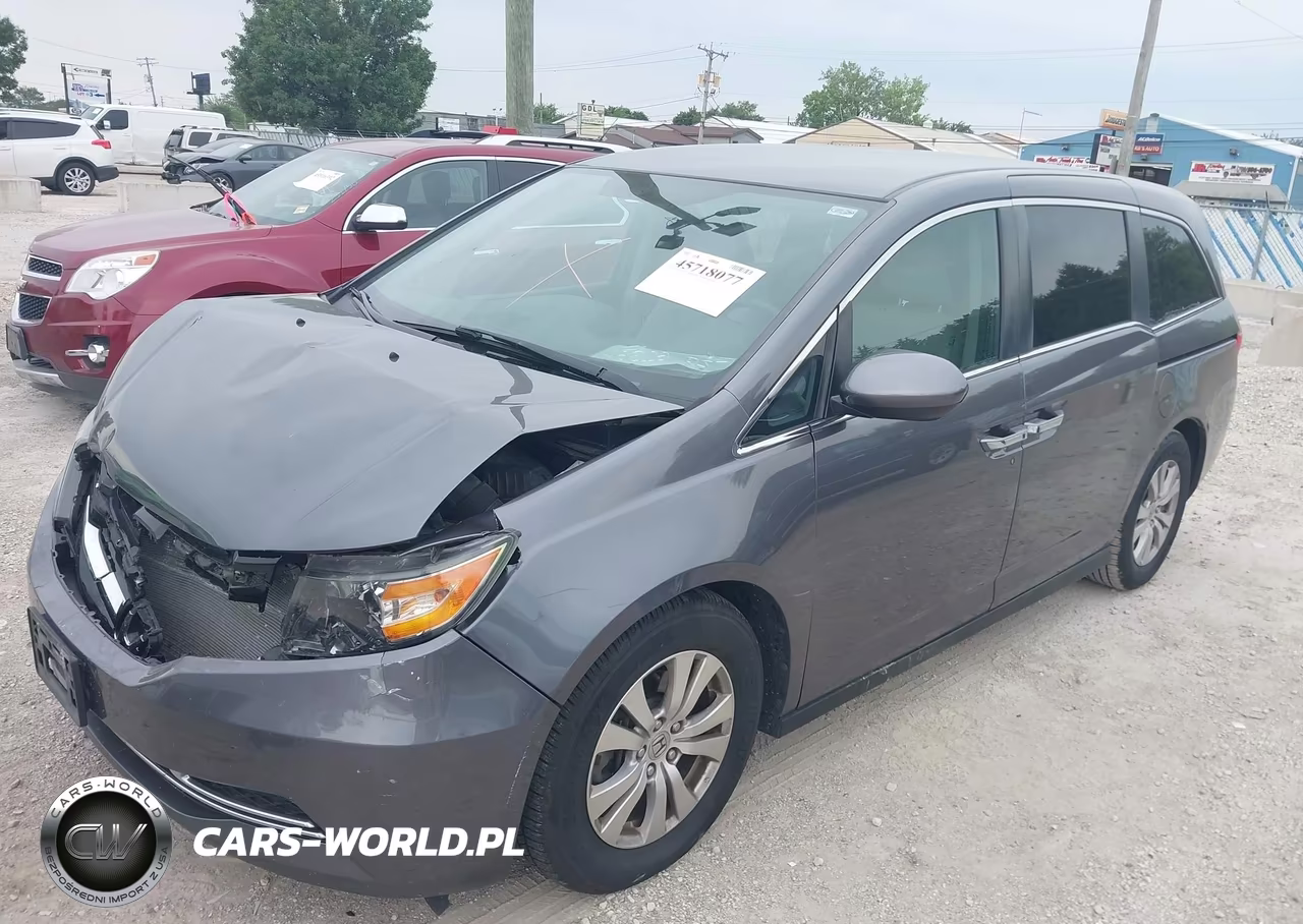 2016 Honda Odyssey Se VIN:5FNRL5H31GB130424 - 2