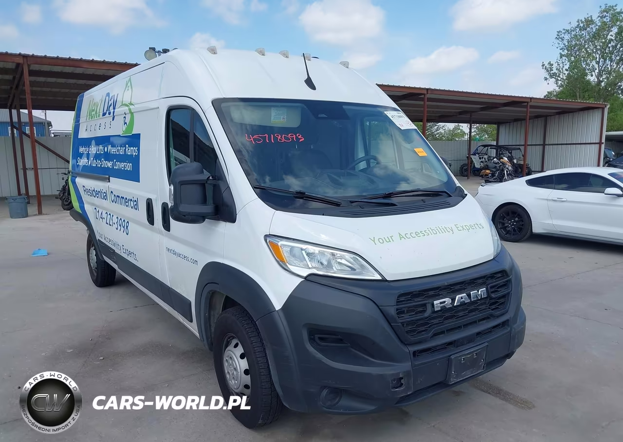 2023 Ram Promaster 2500 High Roof 159 Wb – zdjęcie 1 z 16