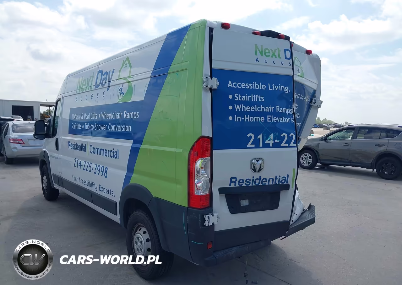 2023 Ram Promaster 2500 High Roof 159 Wb VIN:3C6LRVDG0PE584108 - 3