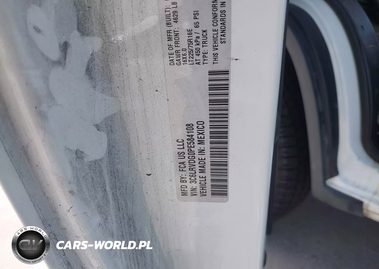 2023 Ram Promaster 2500 High Roof 159 Wb VIN:3C6LRVDG0PE584108 - 9
