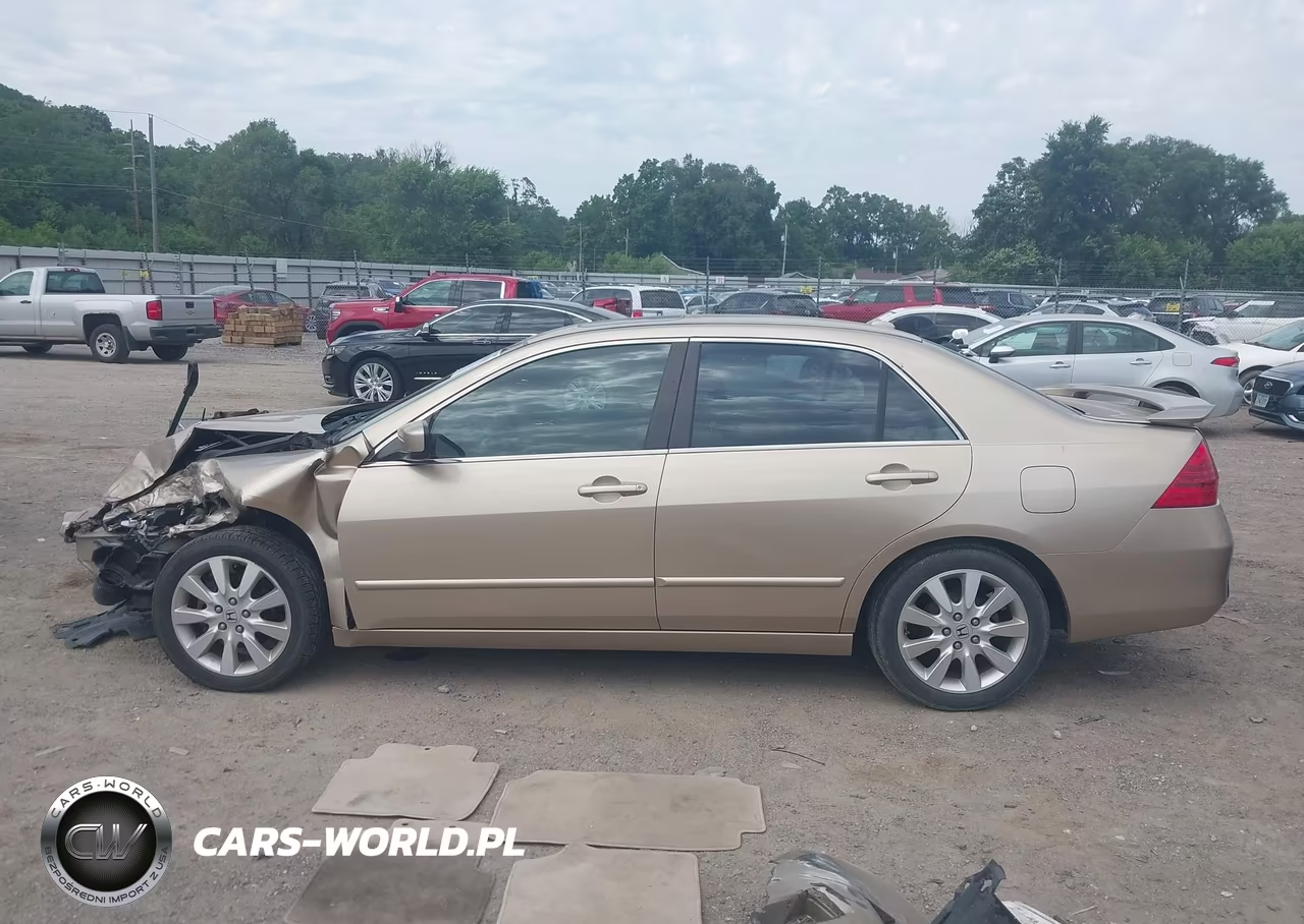 2007 Honda Accord 3.0 Ex VIN:1HGCM66587A046530 - 15