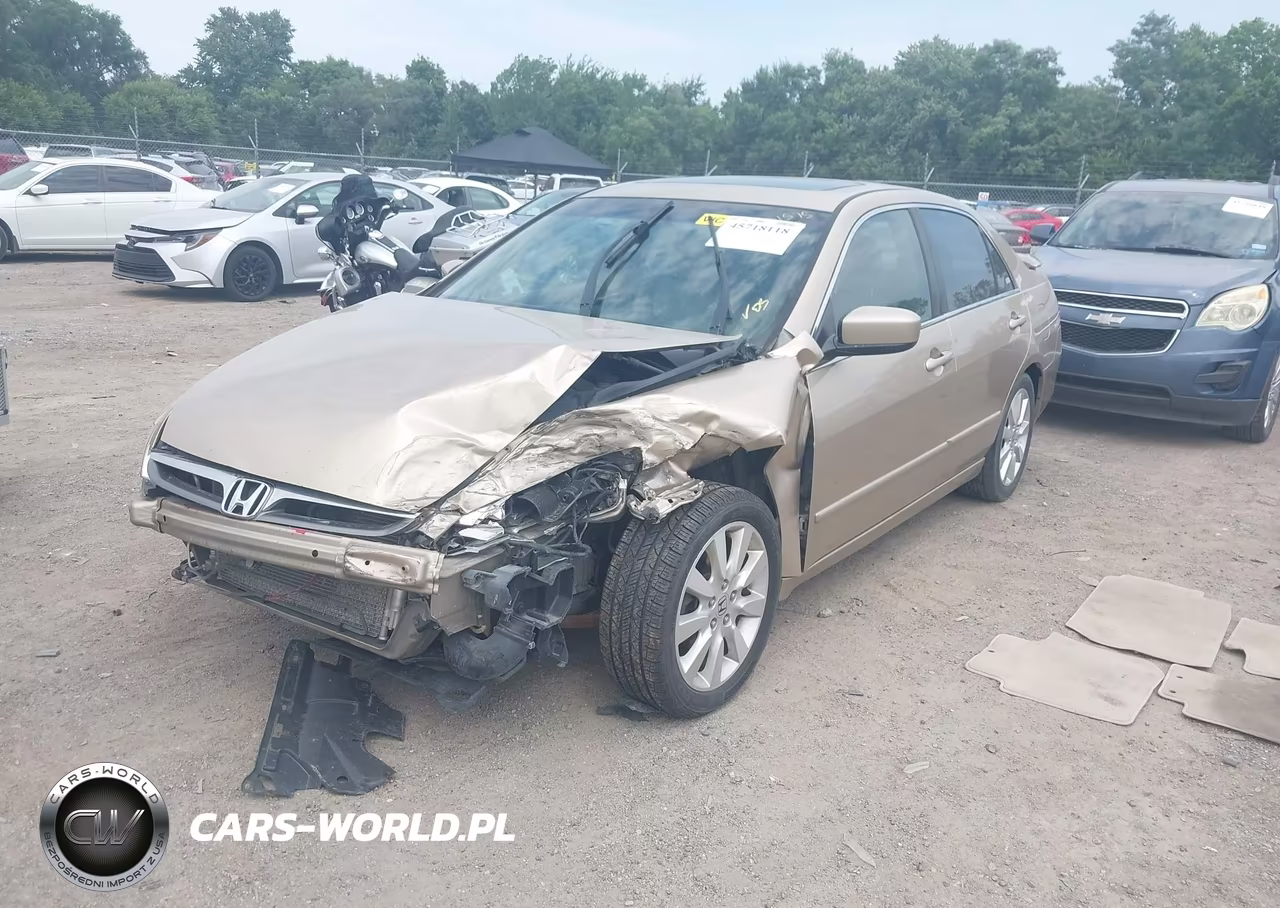 2007 Honda Accord 3.0 Ex VIN:1HGCM66587A046530 - 2