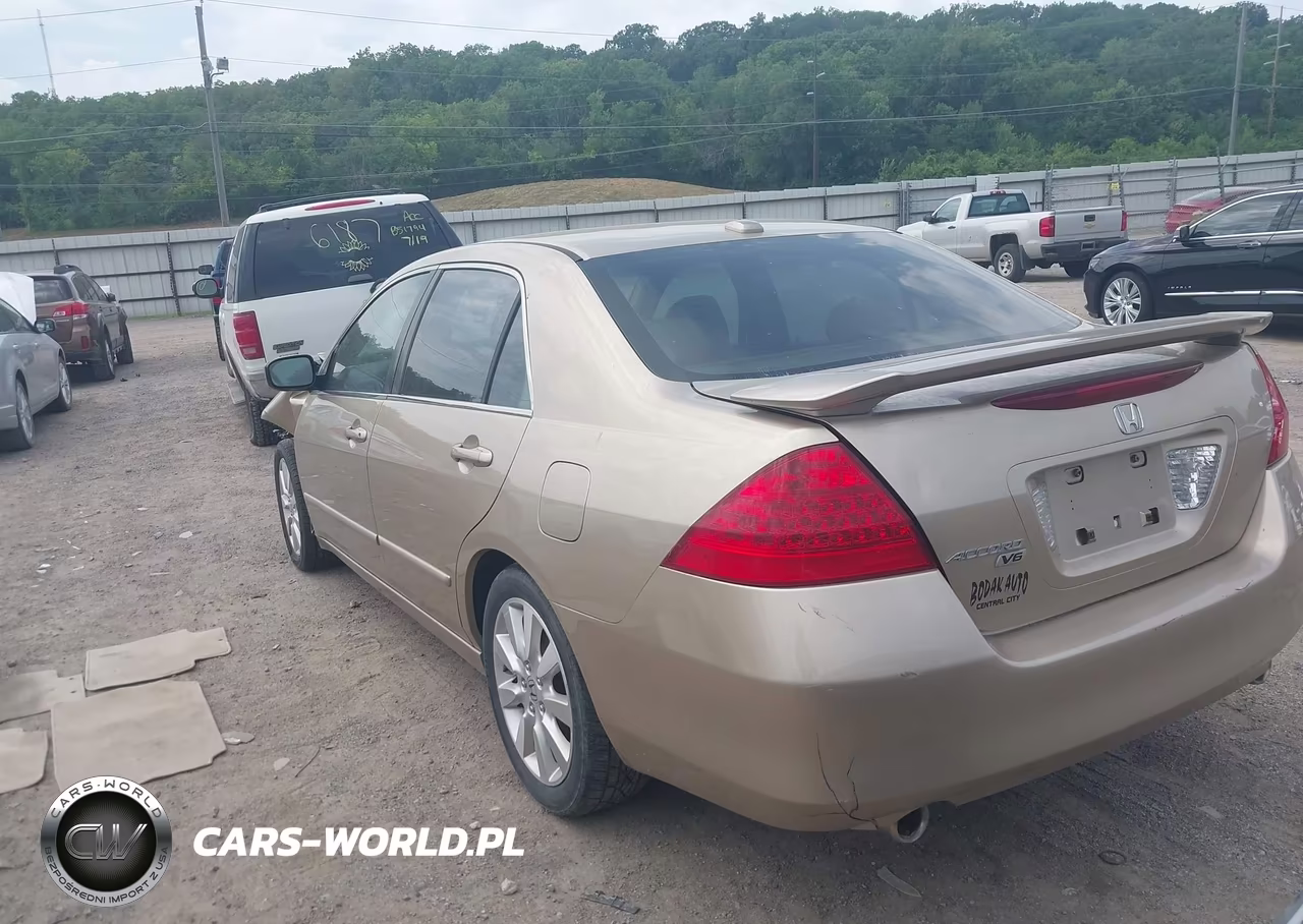2007 Honda Accord 3.0 Ex VIN:1HGCM66587A046530 - 3