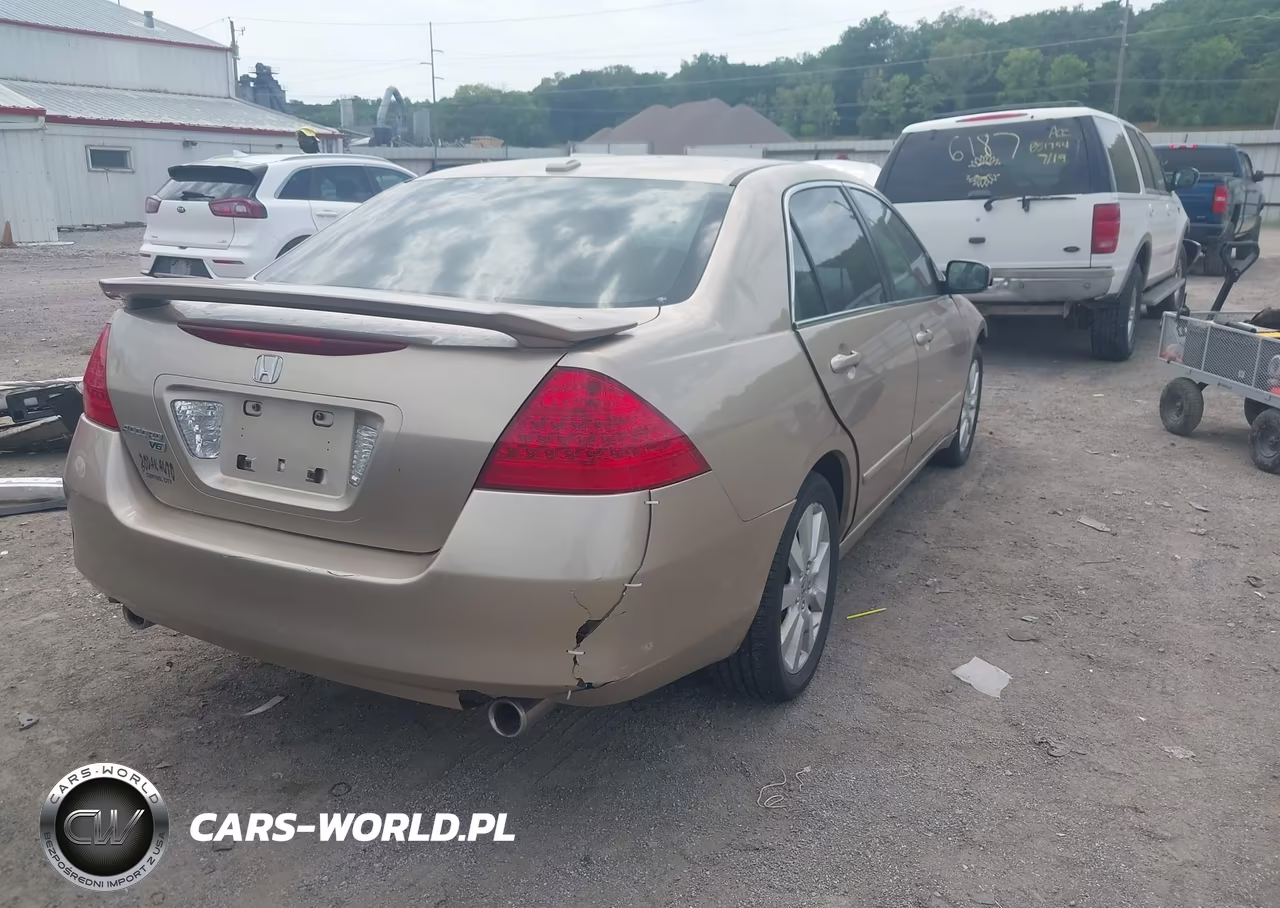 2007 Honda Accord 3.0 Ex VIN:1HGCM66587A046530 - 4