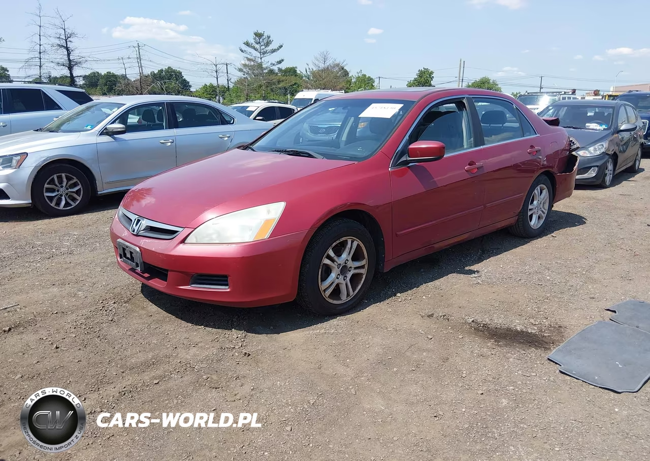 2007 Honda Accord 2.4 Ex VIN:1HGCM56787A109377 - 2