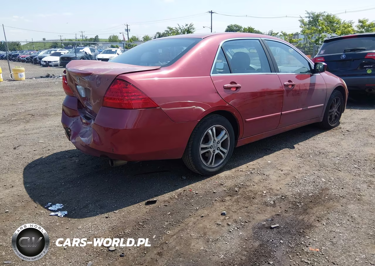 2007 Honda Accord 2.4 Ex VIN:1HGCM56787A109377 - 4