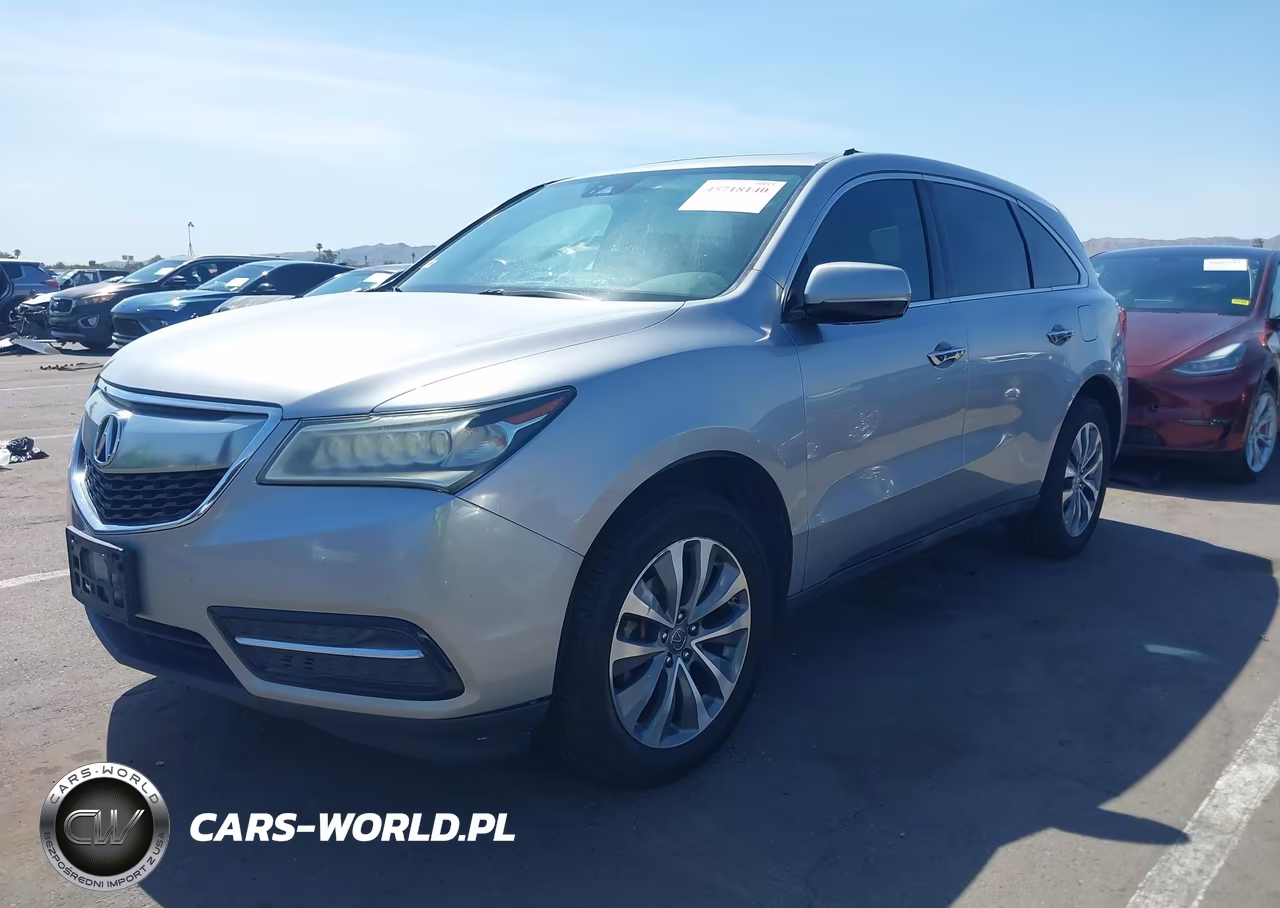 2016 Acura Mdx Technology Acurawatch Plus Packages-Technology Package VIN:5FRYD3H42GB016355 - 2