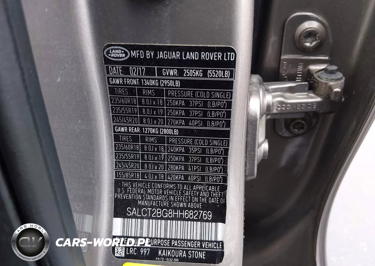 2017 Land Rover Discovery Sport Hse Lux VIN:SALCT2BG8HH682769 - 9