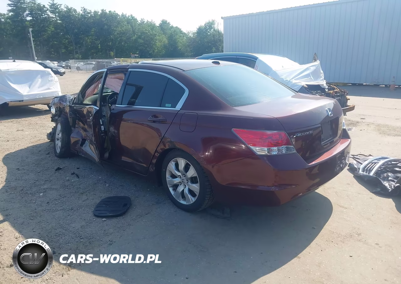 2008 Honda Accord 2.4 Ex-L VIN:JHMCP26878C047231 - 3