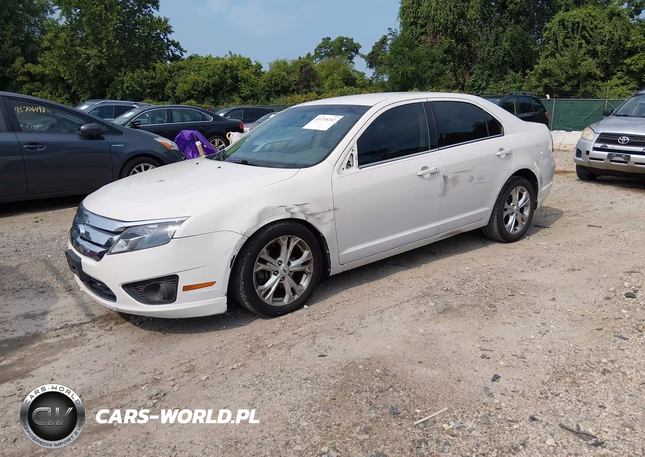 2012 Ford Fusion Se VIN:3FAHP0HA4CR221493 - 2