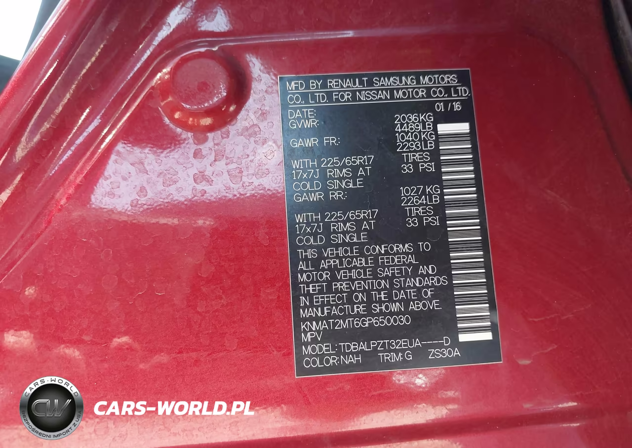2016 Nissan Rogue S VIN:KNMAT2MT6GP650030 - 9