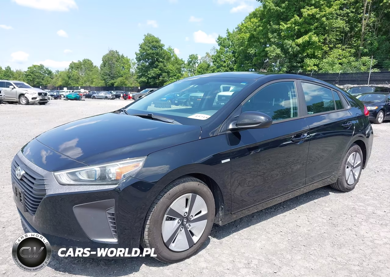 2018 Hyundai Ioniq Hybrid Blue VIN:KMHC65LC2JU076274 - 2