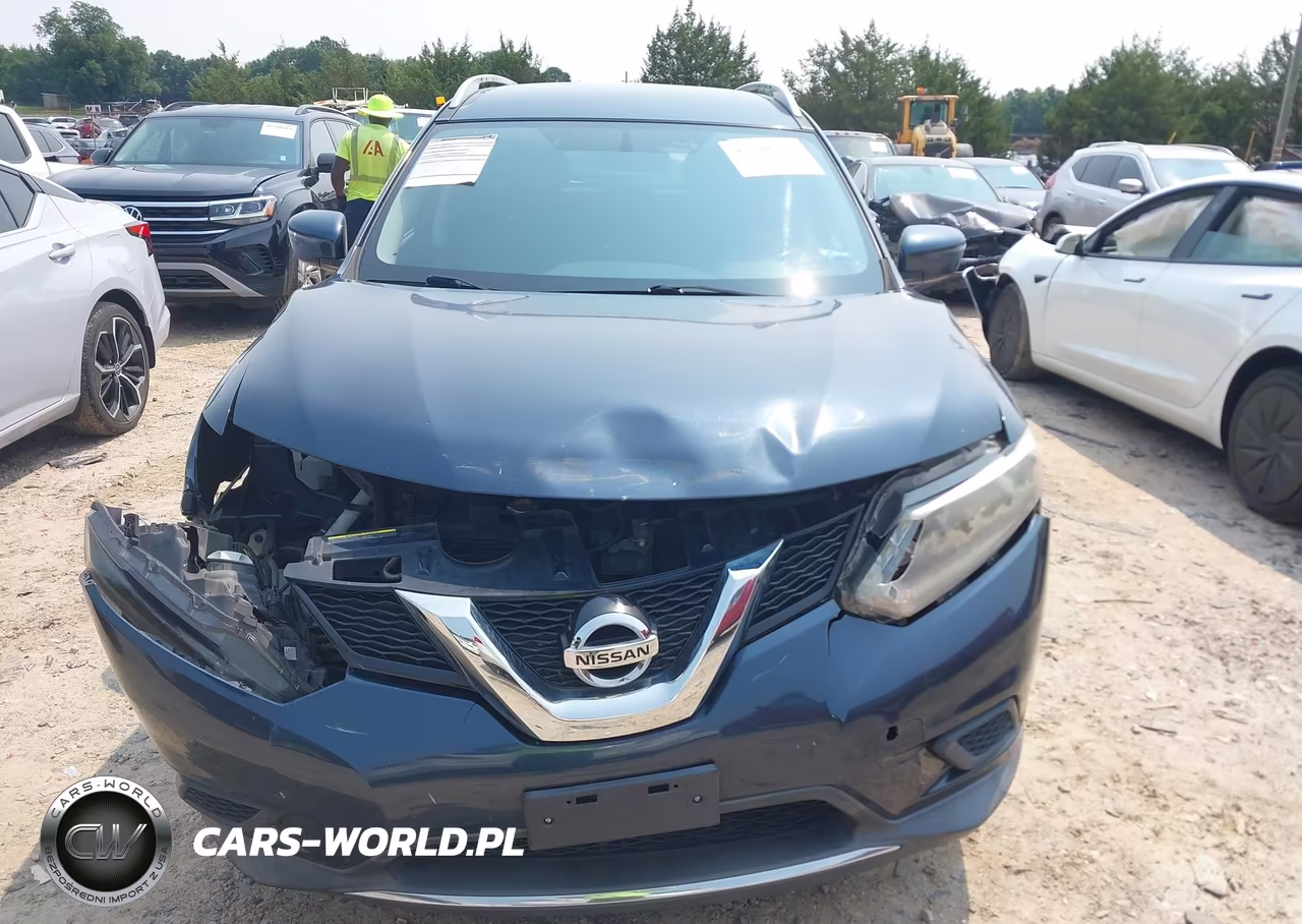 2016 Nissan Rogue Sv VIN:KNMAT2MV8GP627088 - 11