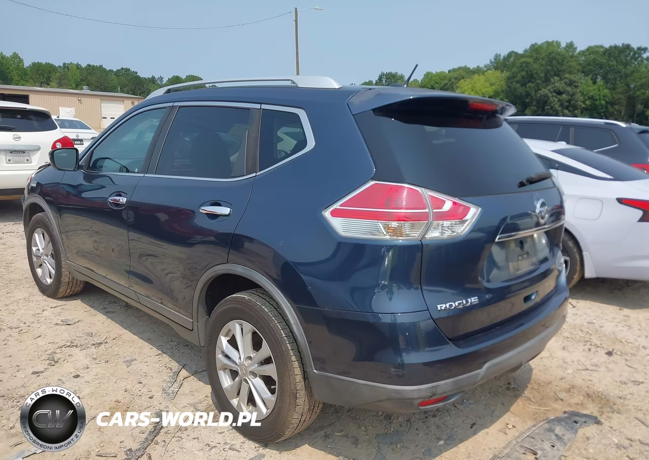 2016 Nissan Rogue Sv VIN:KNMAT2MV8GP627088 - 3