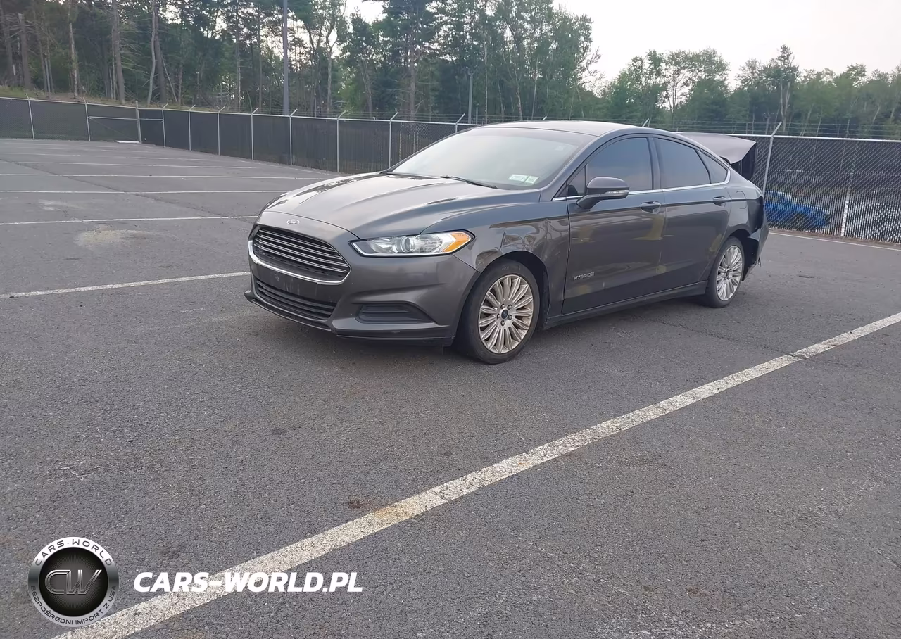 2016 Ford Fusion Hybrid Se VIN:3FA6P0LU6GR368574 - 2