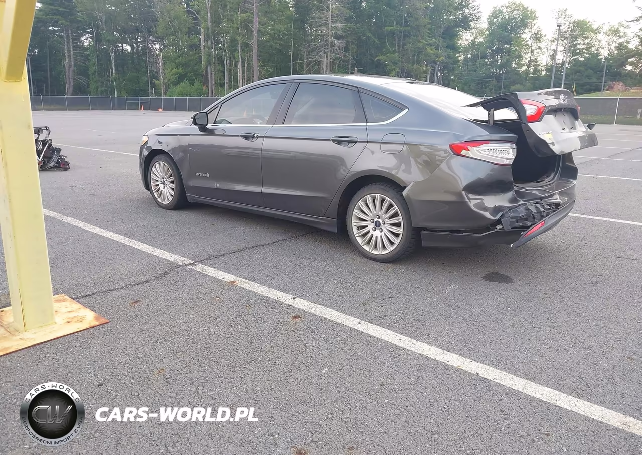2016 Ford Fusion Hybrid Se VIN:3FA6P0LU6GR368574 - 3