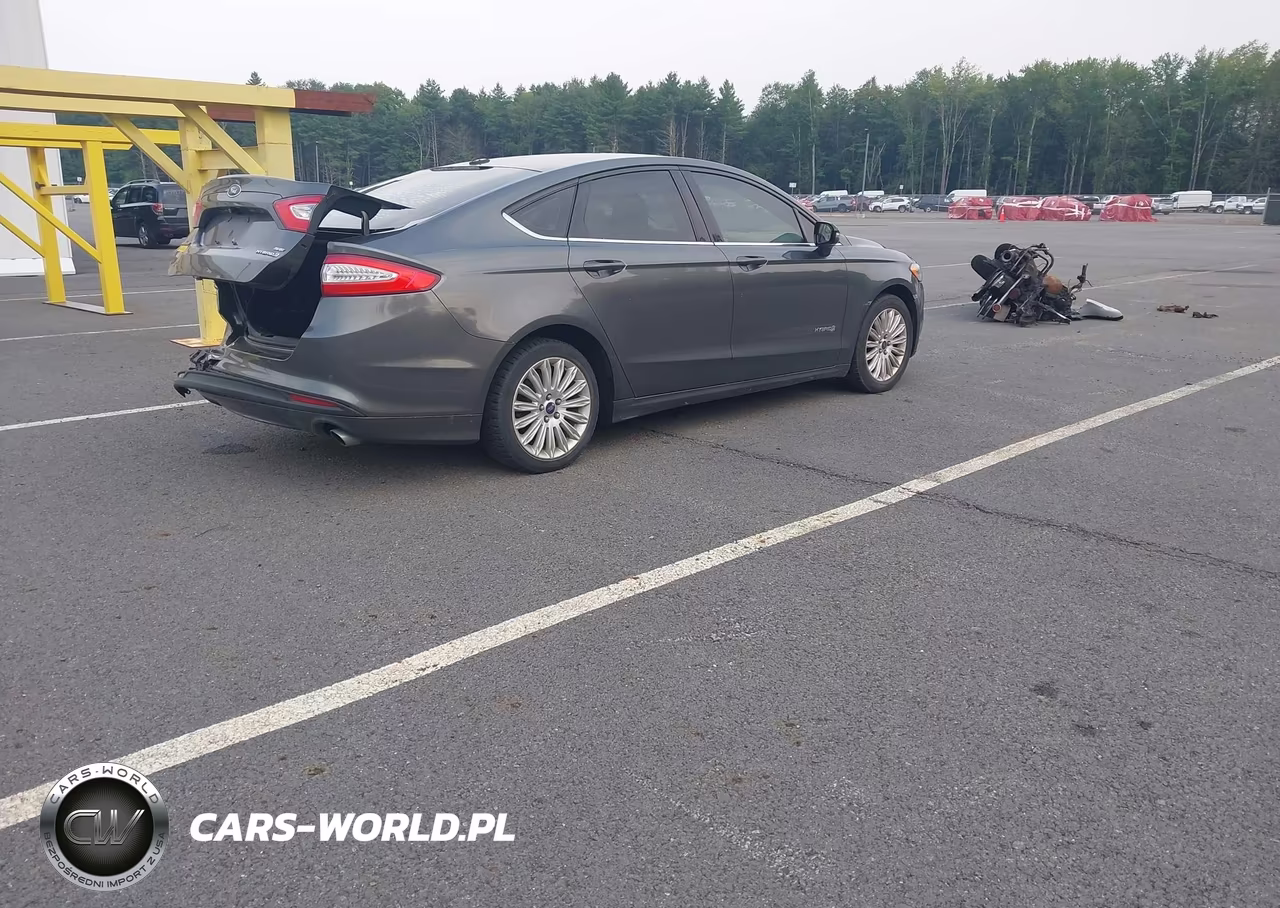 2016 Ford Fusion Hybrid Se VIN:3FA6P0LU6GR368574 - 4