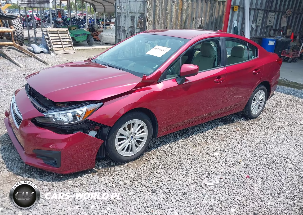 2018 Subaru Impreza 2.0I Premium VIN:4S3GKAD60J3619209 - 2