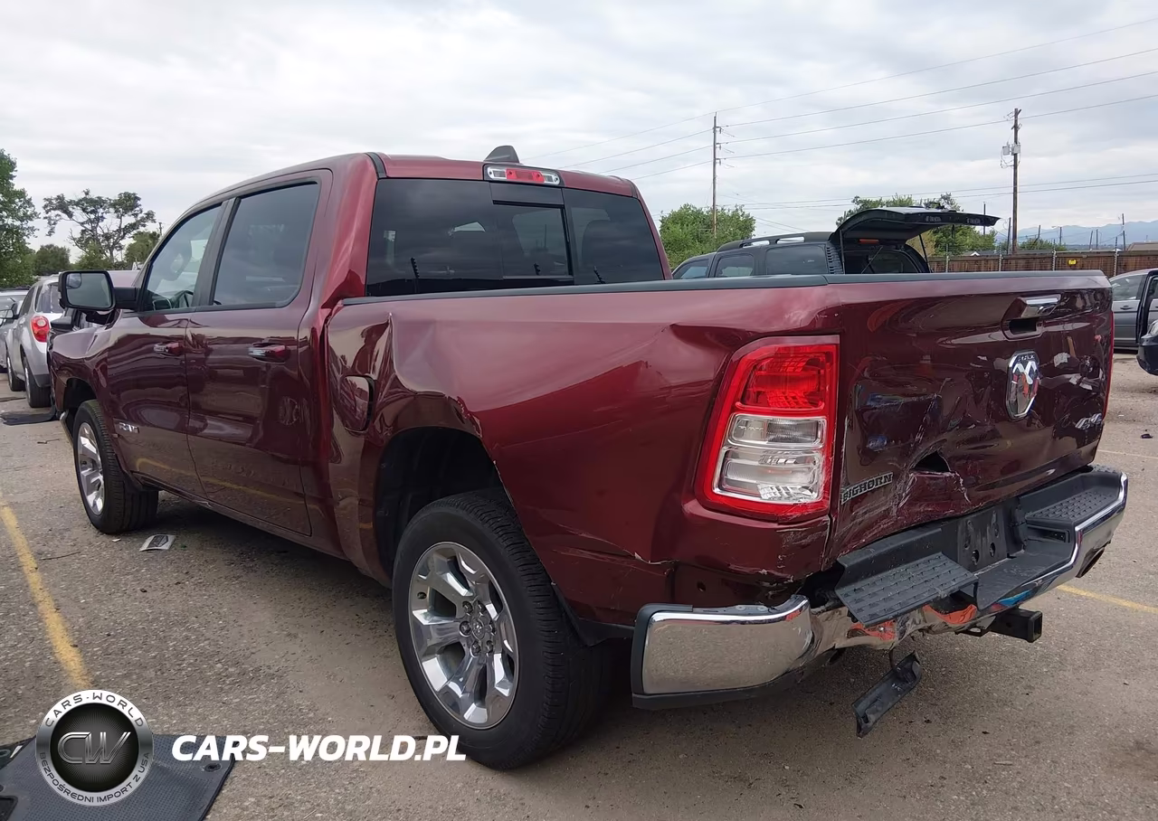 2019 Ram 1500 Big Horn-Lone Star 4X4 5'7 Box VIN:1C6SRFFTXKN918838 - 3