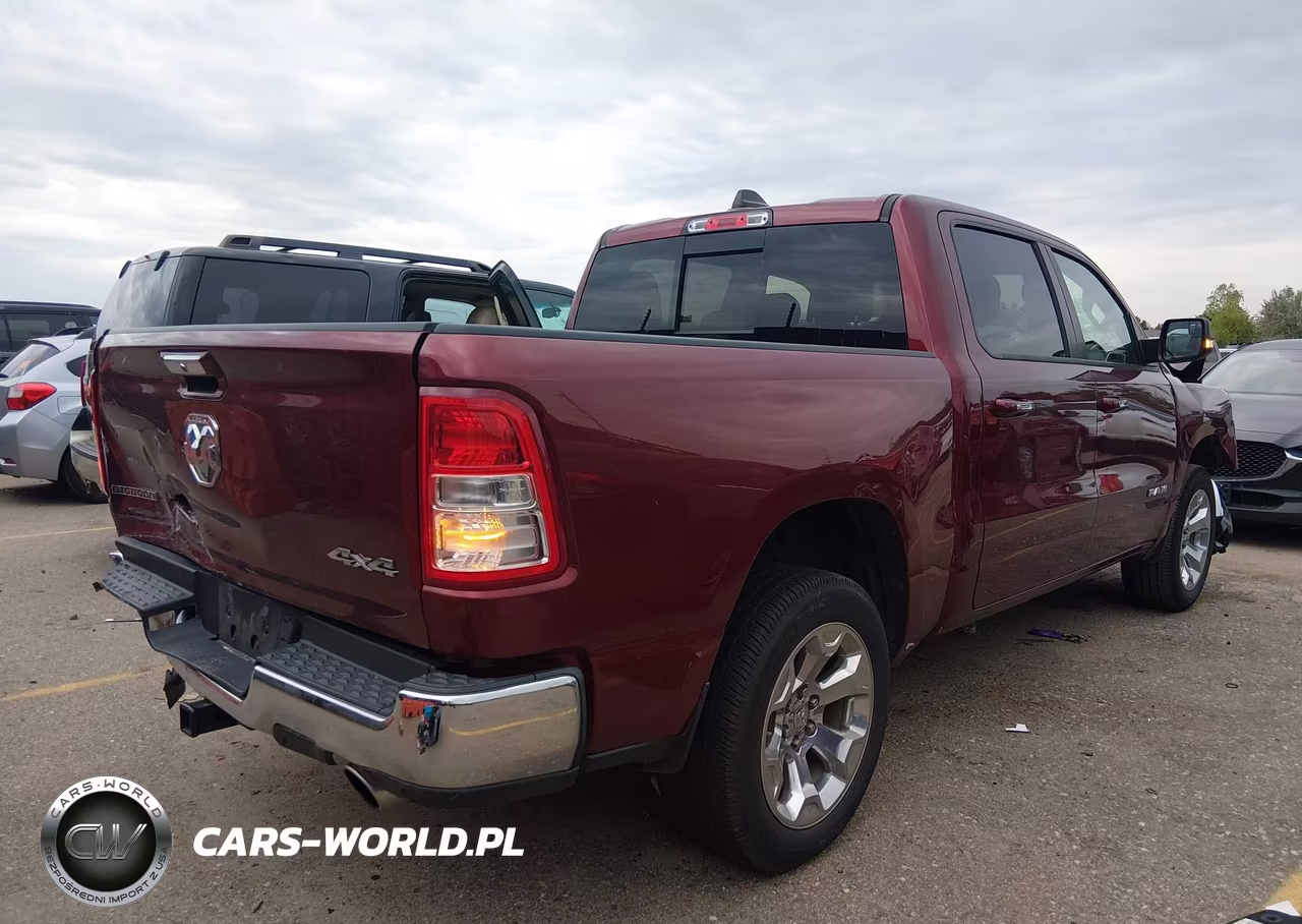 2019 Ram 1500 Big Horn-Lone Star 4X4 5'7 Box VIN:1C6SRFFTXKN918838 - 4