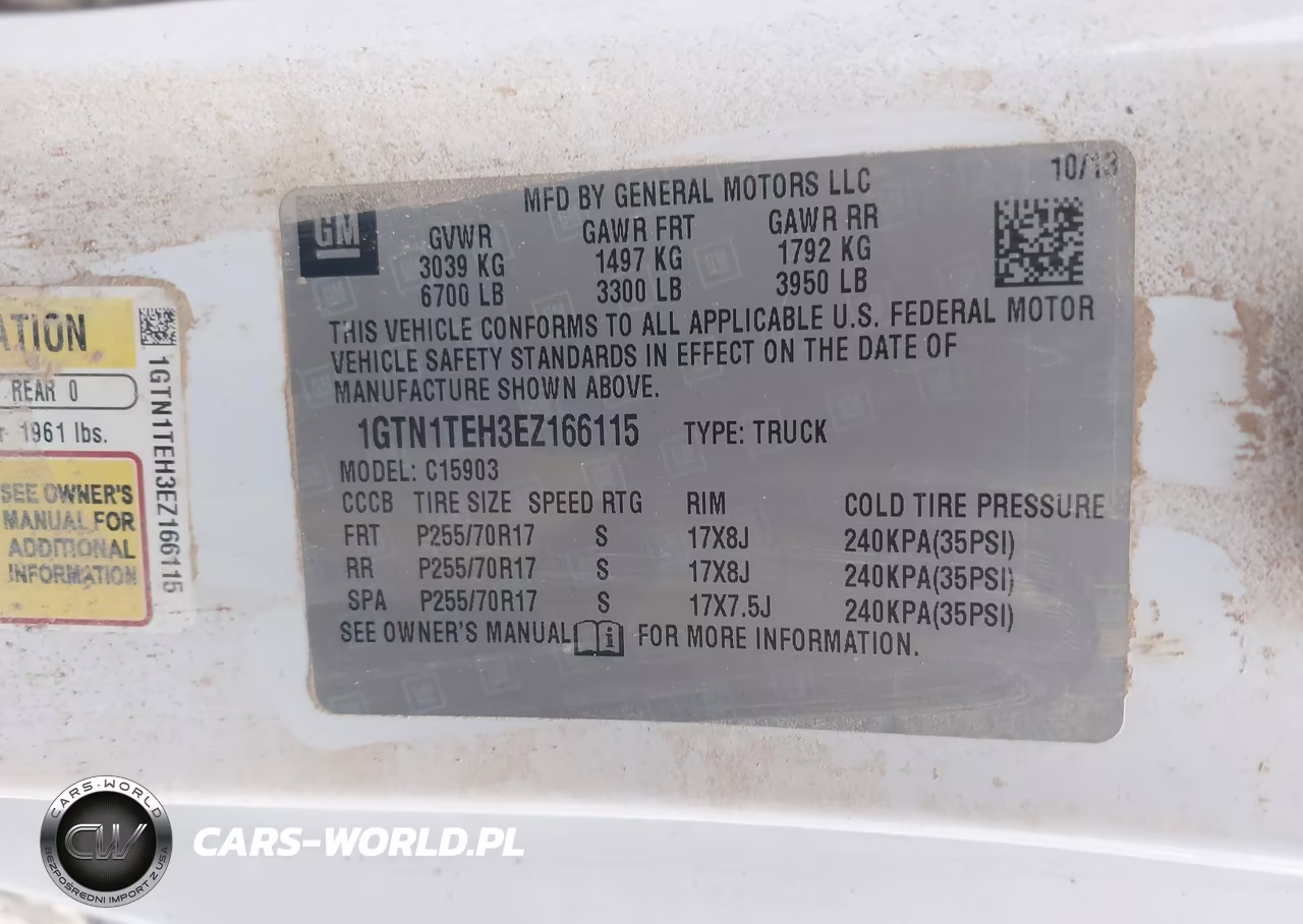 2014 GMC Sierra 1500 VIN:1GTN1TEH3EZ166115 - 9