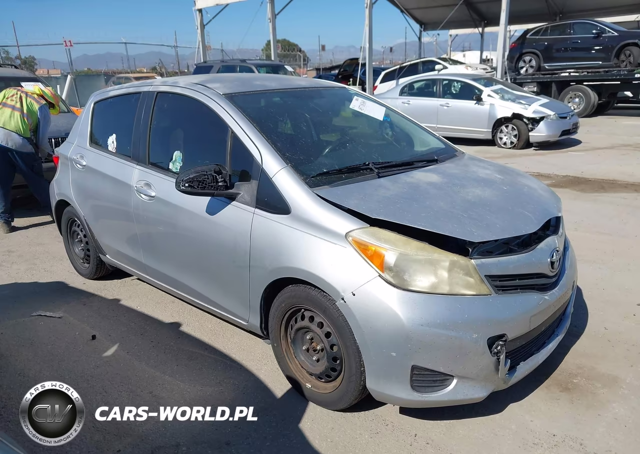 2012 Toyota Yaris Le VIN:JTDKTUD34CD521909 - 1