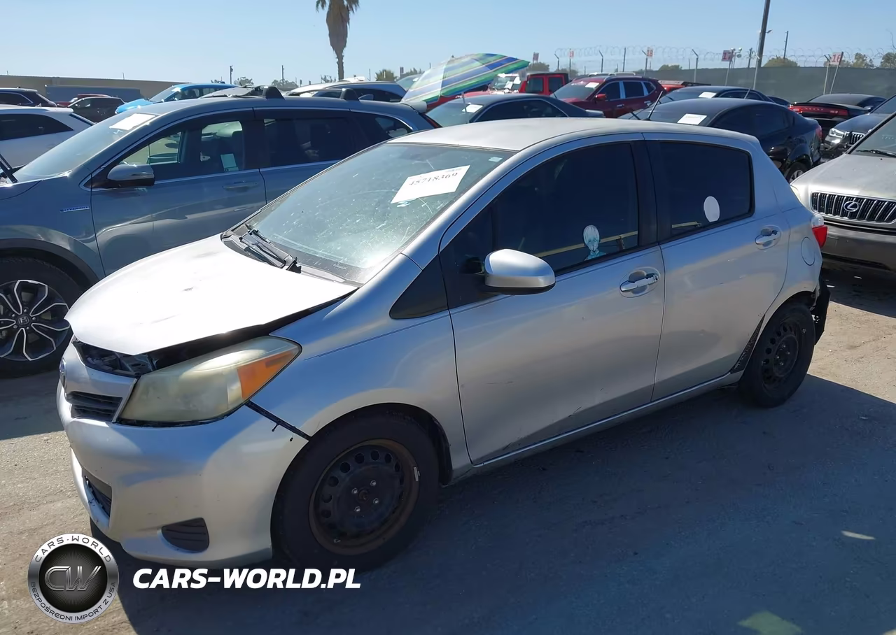 2012 Toyota Yaris Le VIN:JTDKTUD34CD521909 - 2